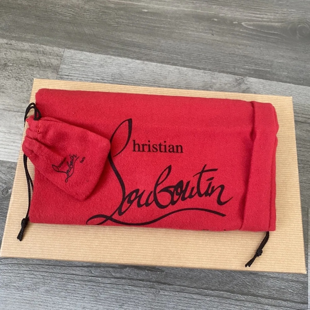 Christian Louboutin Black Patent Corneille Size 39.5 100mm pre-owned - Picture 11 of 16